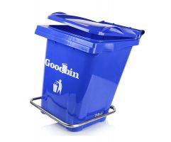 سطل زباله 60 لیتری پدال دار گودبین پلاستیک 6183