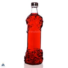 بطری آبخوری راک درب استیل شیشه و بلور الماس کاران 30035