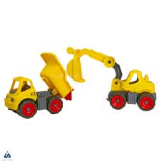 پک بیل مکانیکی و کامیون کوچک کیوان تویز
