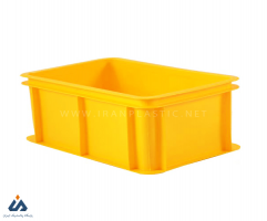 سبد جعبه صنعتی پلاستیکی تابا پلاستیک 532