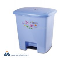 سطل پدالی پلاستیکی ممتاز پلاستیک کد 710