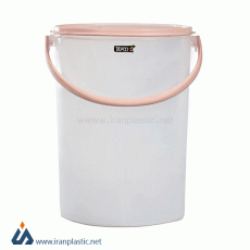 سطل 25 لیتری شفاف تابا پلاستیک تاپکو 140