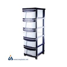 فایل پلاستیکی پنج طبقه ممتاز پلاستیک مدل A5