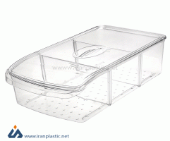 باکس یخچالی کریستال سایز 2 مرسه پلاستیک 80045