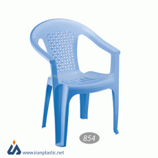 صندلی پلاستیکی دسته دار ناصر پلاستیک کد 854