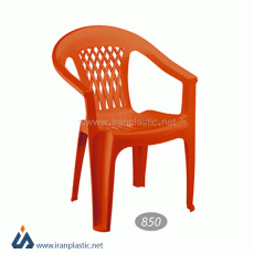 صندلی پلاستیکی دسته دار ناصر پلاستیک کد 850