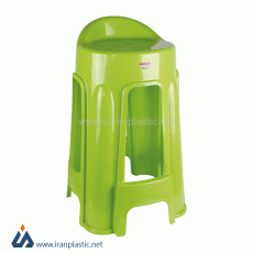 چهارپایه پشتی دار ناصر پلاستیک مدل 1214