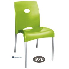 ناصر پلاستیک صندلی پایه فلزی کد 970