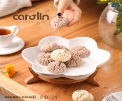 شیرینی خوری سرامیکی لاله کارولین 264