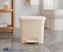 سطل زباله پدال دار ایکی هوم پلاستیک 1406