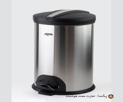 سطل پدالی استیل 20 لیتری در پلیمری متالیس